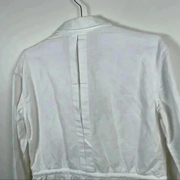 Faherty White Linen And Cotton Utility Jacket - Picture 5 of 9